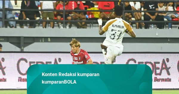 Foto: Skor Kacamata Hiasi Laga Bali United vs Dewa United