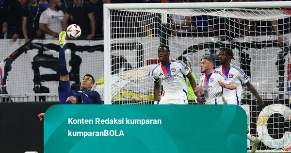 Hasil Liga Europa: Drama Gol Menit Akhir, Lyon Imbangi MU