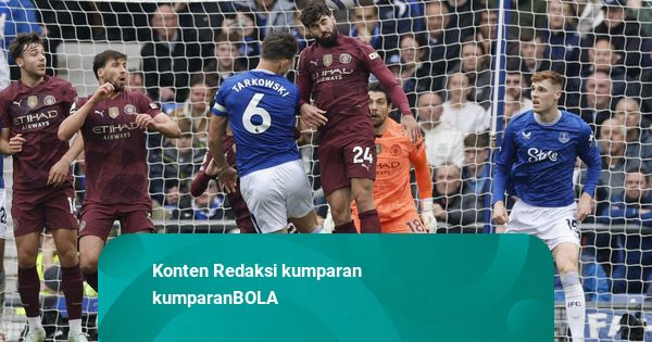 Hasil Liga Inggris: Bungkam Everton, Man City Naik ke Posisi 4 Klasemen