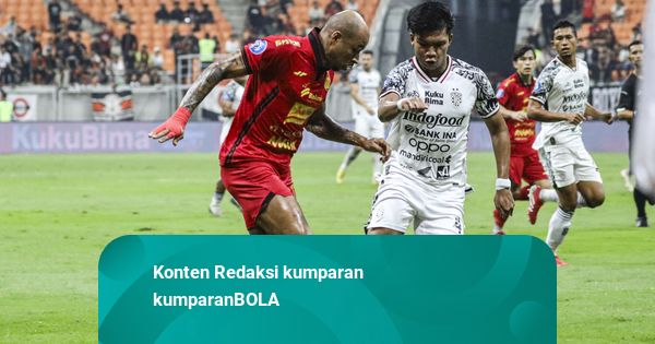 Hasil Liga 1: Main Lagi di JIS, Persija Jakarta Kalahkan Bali United