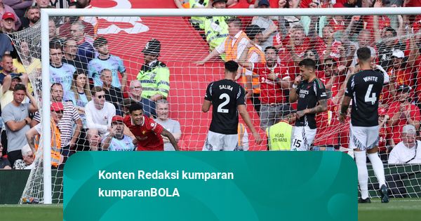 Hasil Liga Inggris: Sempat Tertinggal 2 Gol, Arsenal Tahan Liverpool