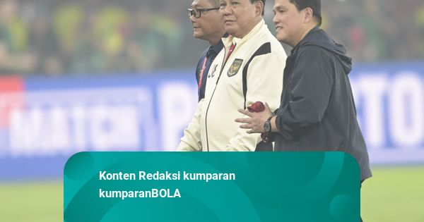 Erick Thohir Minta Maaf ke Prabowo Usai Timnas Gagal ke Piala Dunia