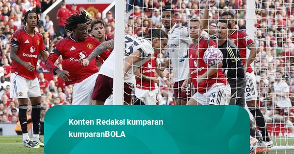 Hasil Liga Inggris: Arsenal Curi Poin Penuh di Markas Manchester United