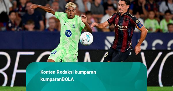 Hasil Liga Spanyol: Sempat Tertinggal 2 Gol, Barcelona Comeback Bungkam Levante