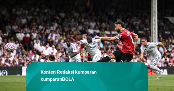 Hasil Liga Inggris: Dihiasi Bruno Fernandes Gagal Penalti, MU Ditahan Fulham