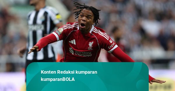 Foto: Pemain 16 Tahun Jadi Pahlawan Kemenangan Liverpool Atas Newcastle United
