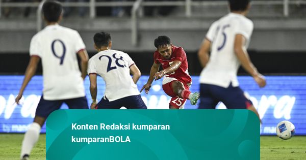 Foto: Hujan Gol, Indonesia Cukur Taiwan 6-0 di FIFA Matchday