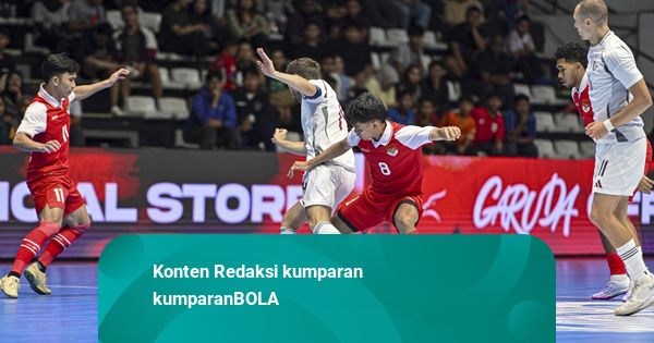 Foto: Ditekuk Latvia, Timnas Futsal RI Raih Runner Up