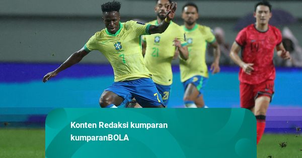 Foto: Brasil Bungkam Korsel Lima Gol Tanpa Balas di FIFA Matchday