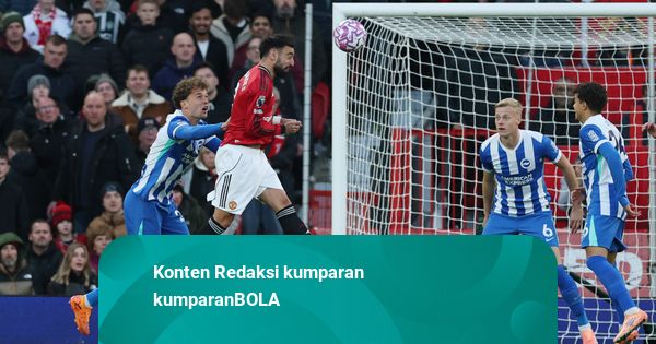 Hasil Liga Inggris: Bryan Mbeumo Brace, MU Hajar Brighton