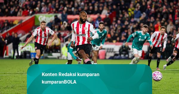 Hasil Liga Inggris: Dibobol Gol Cepat, Liverpool Dihajar Brentford