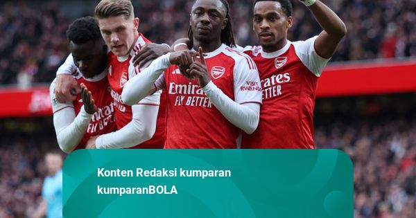 Hasil Liga Inggris: Arsenal Bungkam Crystal Palace, Kokoh di Puncak Klasemen