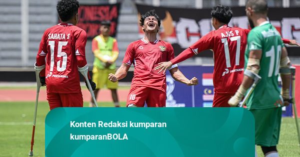 Foto: Timnas Amputasi Kalahkan Suriah di Kualifikasi Piala Dunia