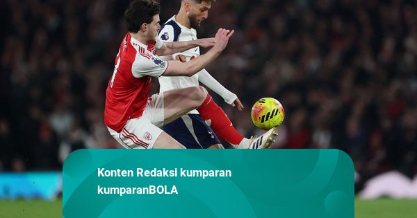 Hasil Liga Inggris: Arsenal Hajar Tottenham 4-1, Kokoh di Puncak Klasemen
