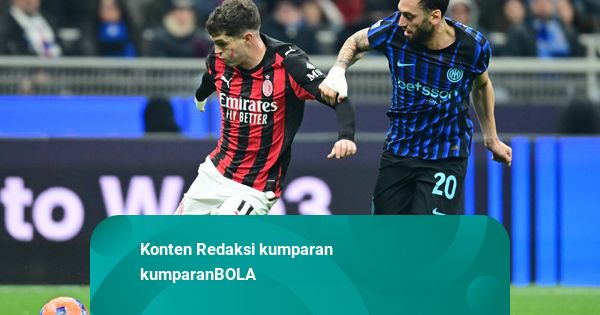 Hasil Liga Italia: Gol Tunggal Christian Pulisic Bawa AC Milan Tekuk Inter