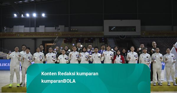 Foto: Timnas Futsal Putri RI Raih Perak Sea Games 2025