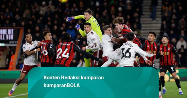 Hasil Liga Inggris: Sempat Tertinggal, Arsenal Comeback & Bungkam Bournemouth