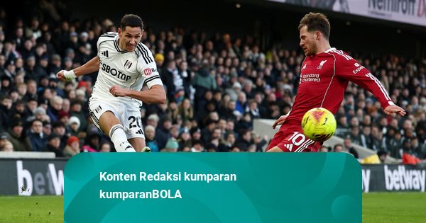 Hasil Liga Inggris: Drama 2 Gol di Menit Akhir, Liverpool Ditahan Fulham