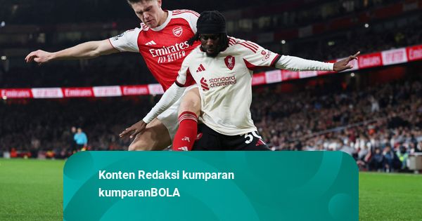 Hasil Liga Inggris: Ditahan Liverpool, Arsenal Berjarak 6 Poin dari City & Villa
