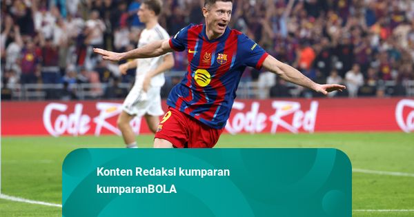 Piala Super Spanyol: Bungkam Madrid Lewat Drama 5 Gol, Barcelona Juara!