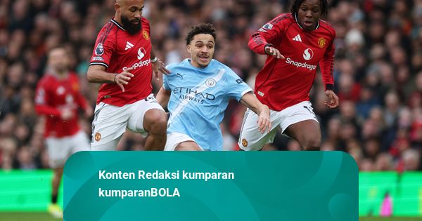 Hasil Liga Inggris: Man United Menangi Derbi Manchester Lawan Man City