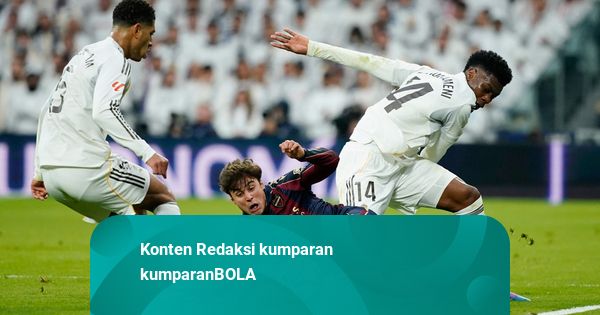 Foto: Dihiasi Gol Penalti Kylian Mbappe, Real Madrid Menang atas Levante