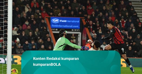 Hasil Liga Inggris: Drama Gol Menit Akhir, Liverpool Ditekuk Bournemouth