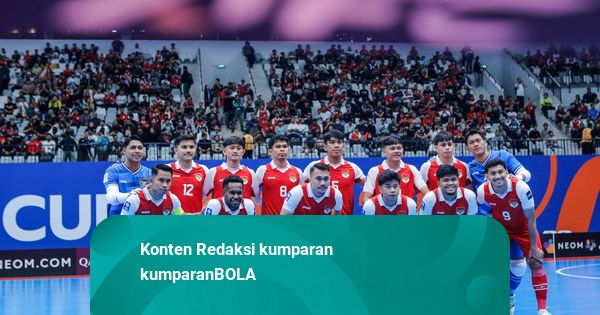 Piala Asia Futsal: Imbang dengan Irak, Indonesia Juara Grup A