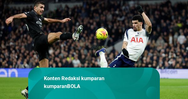 Hasil Liga Inggris: Dihiasi Gol Scorpion Kick, Spurs Imbangi Man City