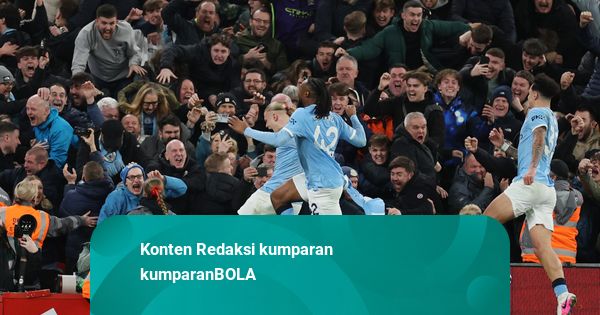 Hasil Liga Inggris: Sempat Tertinggal, Man City Comeback & Hajar Liverpool