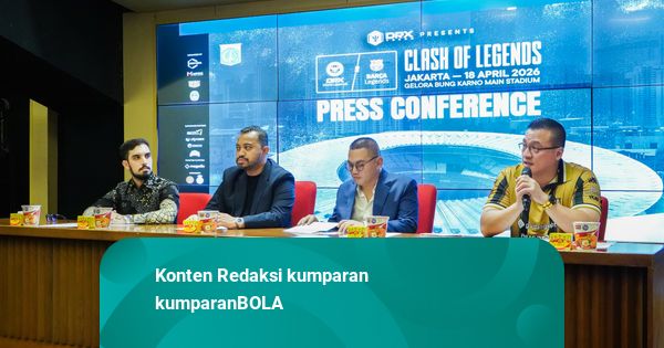 Clash of Legends: Ronaldo, Ribery, hingga Del Piero Hadapi Barca Legends di GBK