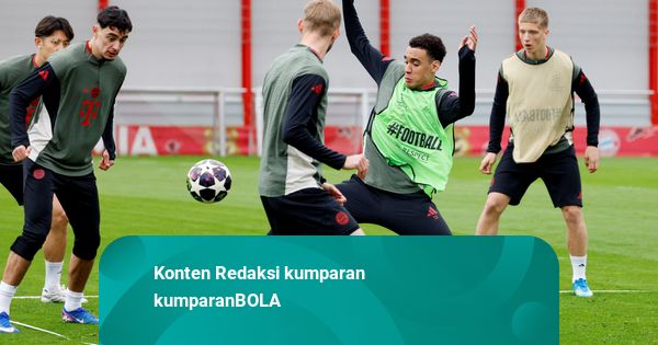 Foto: Bayern Muenchen Bersiap Hadapi Real Madrid di Liga Champions