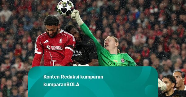 Foto: Brace Dembele ke Gawang Liverpool Bawa PSG ke Semifinal Liga Champions