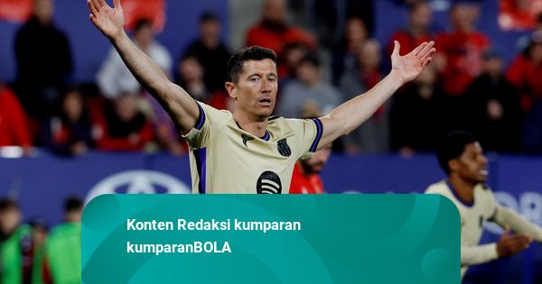 Hasil Liga Spanyol: Barcelona Tekuk Osasuna, Selangkah Menuju Juara