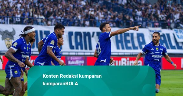 Foto: Gol Tunggal Patricio Matricardi Bawa Persib Bungkam PSIM