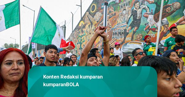Foto: Sambut Piala Dunia, Meksiko Buat Mural Sepanjang 200 Meter