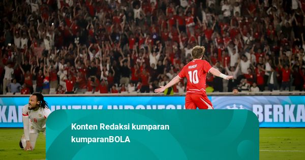 Foto: Gol Ole Romeny Bawa Timnas Tekuk Mozambik