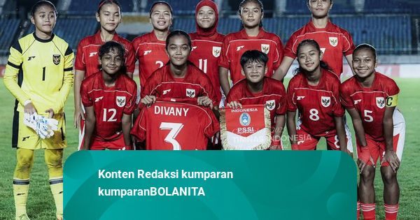 Libas Turkmenistan 4-0, Indonesia Tetap Tak Lolos ke Piala Asia Wanita U-20