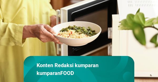 Cara Menghangatkan Nasi di Microwave agar Tidak Kering