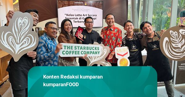 Spesial Bulan Kopi, Starbucks Raih Rekor MURI dan Gelar Kompetisi Latte Art 2025