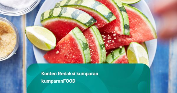 Bukan Gula, Ini Cara Bikin Semangka Terasa Lebih Manis