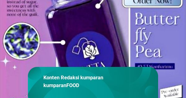 Minuman Bunga Telang Buatan Mahasiswa IPB Ini Bisa Bikin Rileks dan Tetap Fokus