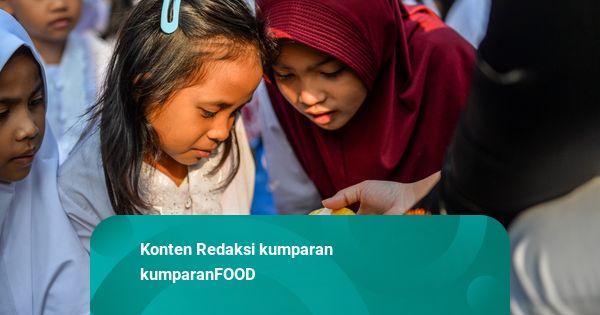 Foto: Siswa SD di Bandung Ikuti Edukasi Makan Benar Beragam