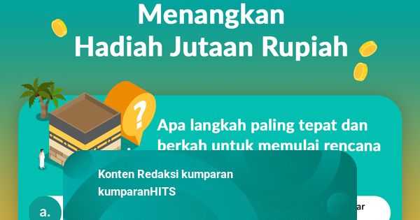 Selamat! Kamu Pemenang Kuis #HajiBSIaja, Segera Ambil Hadiahnya