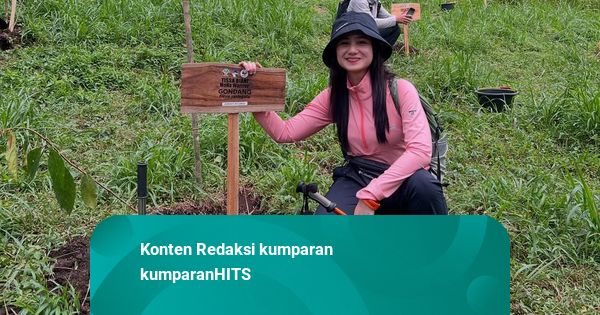 Ikut Tanam Pohon di Merbabu, Tissa Biani: Wujud Nyata Melestarikan Lingkungan