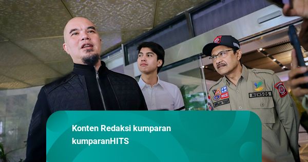 Foto: Ahmad Dhani Temui Mensos, Sampaikan Undangan Pernikahan El Rumi
