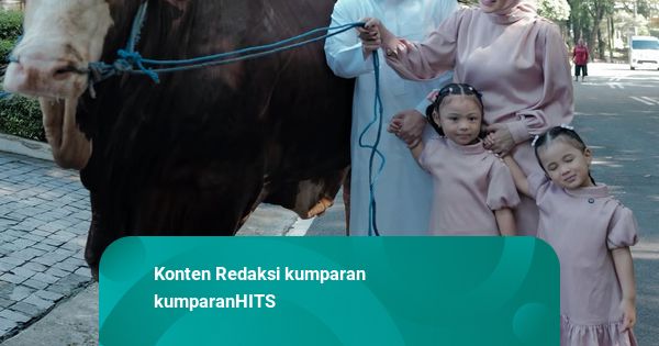 Atta Halilintar dan Aurel Hermansyah Ajarkan Putrinya Berbagi Lewat Berkurban