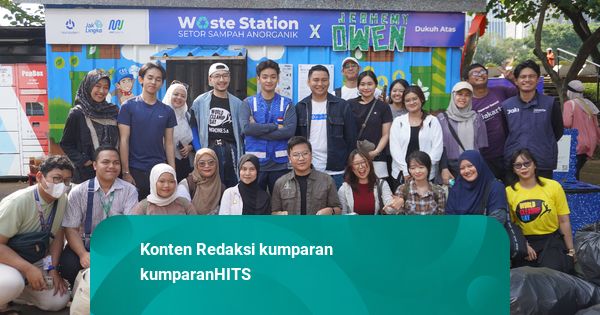 Jerhemy Owen Ajak Anak Muda Pilah Sampah Lewat Waste Station