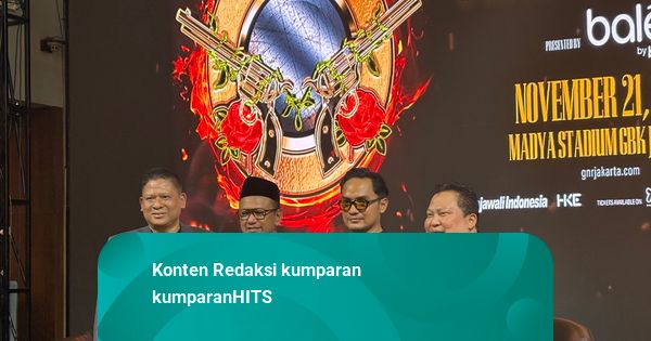 Konser Guns N' Roses di Jakarta Hadir dengan Format Lebih Intim