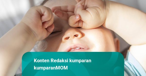 Mata Bayi Belekan Setelah Batuk Pilek, Normalkah?